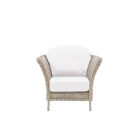 Barcelona Lounging Chair is a stunning addition to any garden with its extra-thick, chunky weave frame coupled with deep seated cushioning.