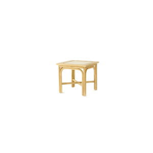 This beautiful Heathfield side table is perfect for the conservatory designed using natural wash cane and a toughened safety glass top for practicality.