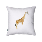Single Giraffe Scatter Cushion adds comfort to your sofas and chairs.